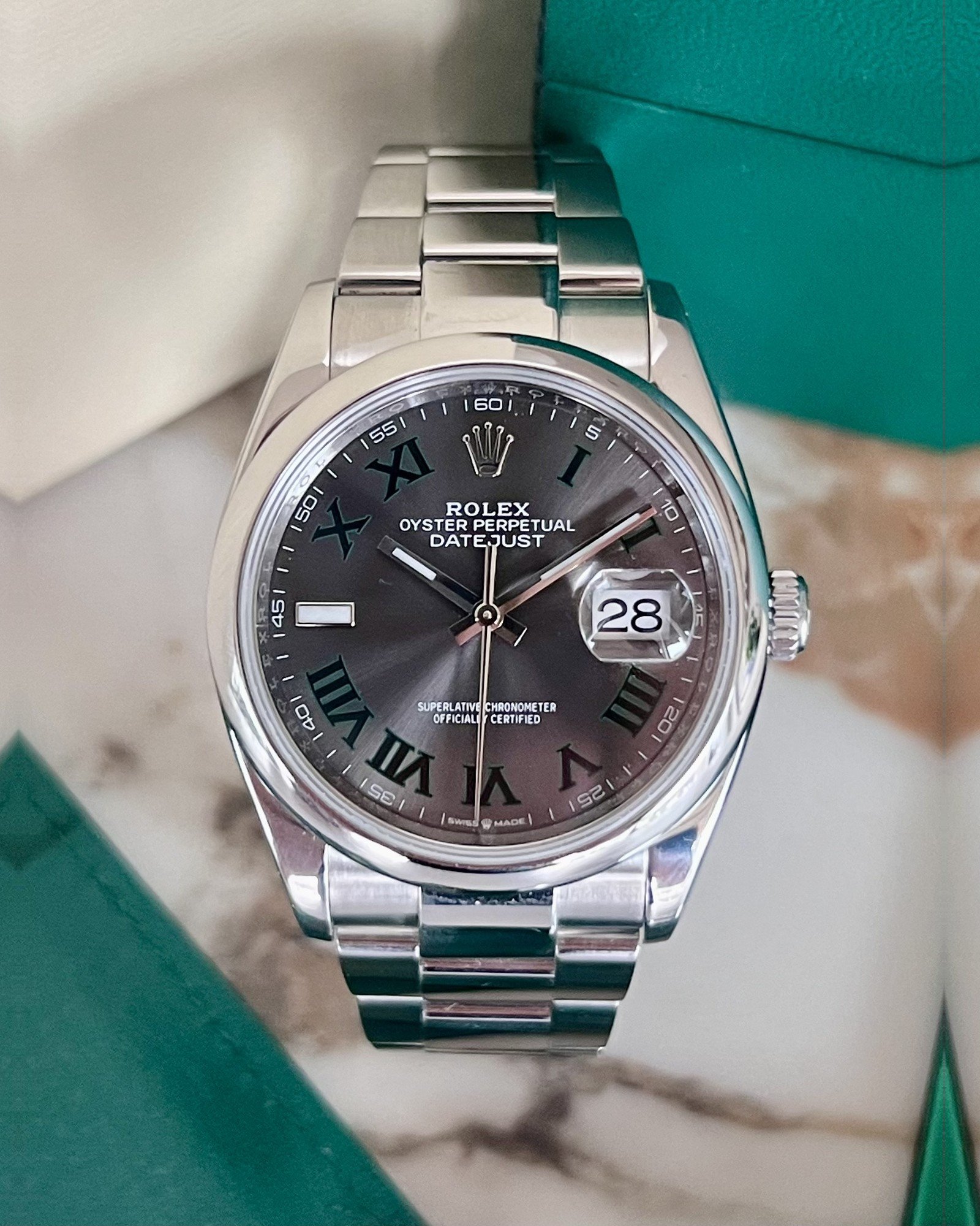 Rolex Datejust 36 126200 Wimbledon